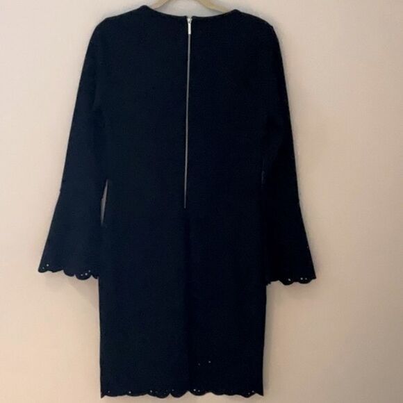MICHAEL KORS NWT BLACK DRESS SIZE MEDIUM BELL SLEEVES CUT OUT DETAIL - Picture 9 of 14